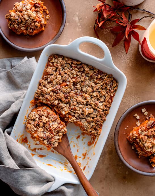 Vegan Sweet Potato Casserole