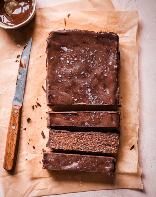 No-Bake Nutella Fudge Bars (Vegan & Gluten-Free)