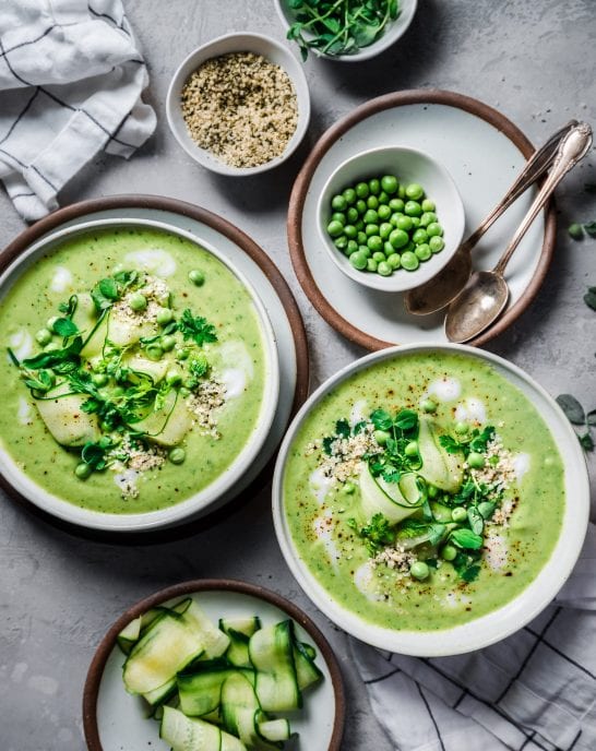 Creamy Avocado Gazpacho