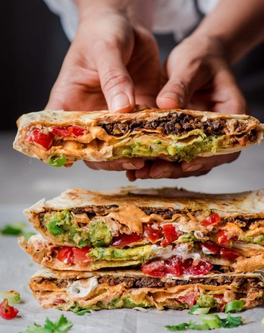 The BEST Vegan Crunchwrap Supreme