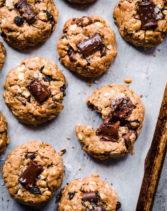 Chocolate Chunk Vegan Pantry Cookies
