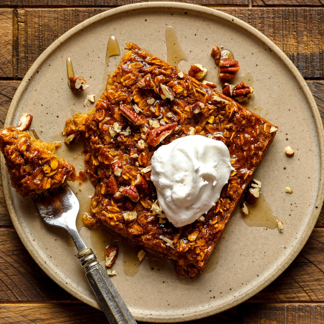 Pumpkin Oatmeal Bake