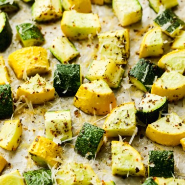 Roasted Squash and Zucchini