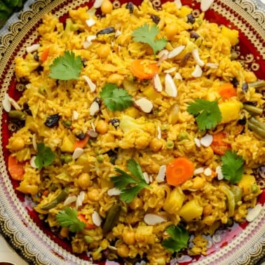 Easy Vegan Biryani