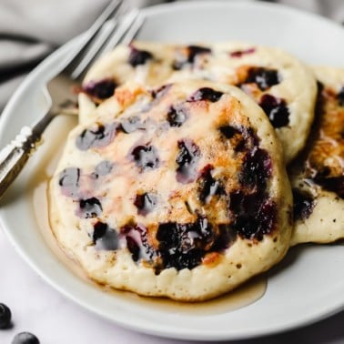 Vegan Blueberry Pancakes
