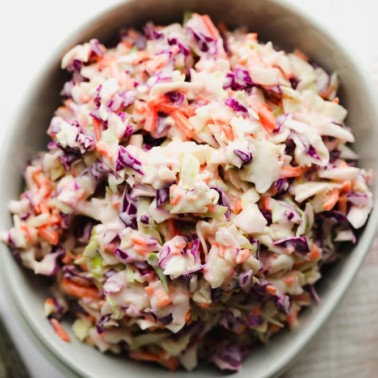 Classic Vegan Coleslaw