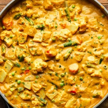 Easy Vegetable Korma