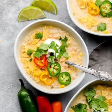 Vegan White Chili (Creamy and Hearty!)
