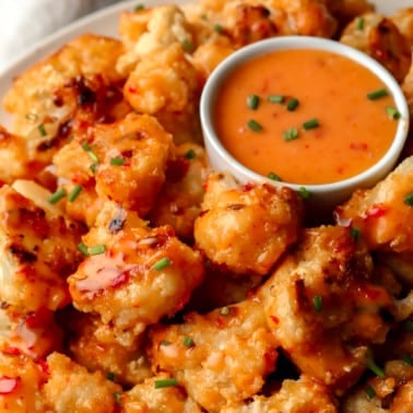 Easy Bang Bang Cauliflower