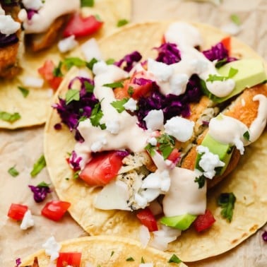 Vegan Fish Tacos