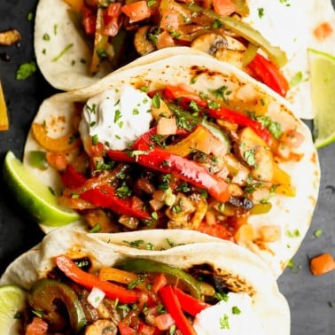 Vegetarian Fajitas