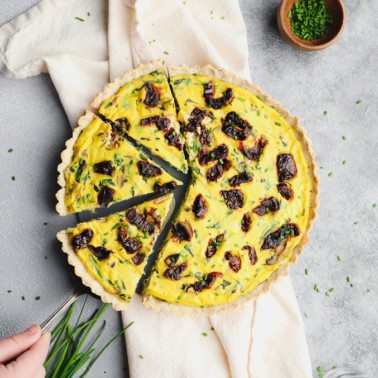 Easy Vegan Quiche