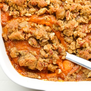 Vegan Sweet Potato Casserole