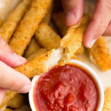 Vegan Mozzarella Sticks