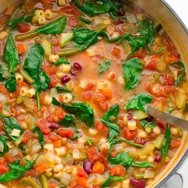 Vegan Minestrone Soup
