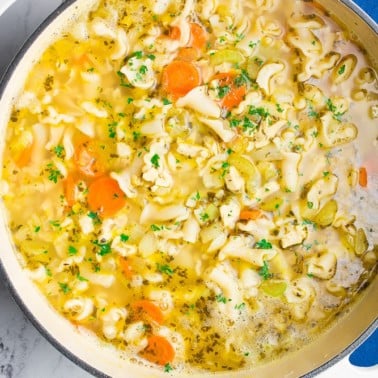 Vegan Chicken Noodle Soup