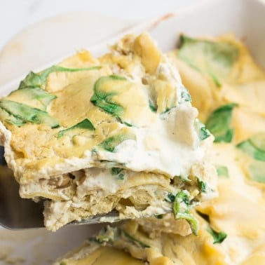 Vegan White Lasagna