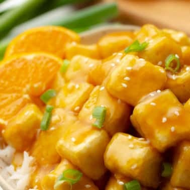 Crispy Orange Tofu