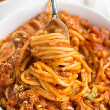 Instant Pot Spaghetti