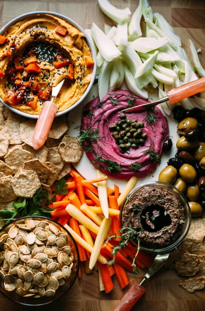 The Ultimate Vegan Snack Board