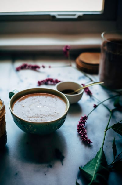 Cacao Hazelnut Hug Latte
