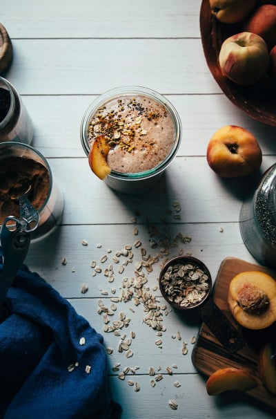Peach Crumble Shake