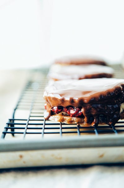 No Bake Vegan Wagon Wheels