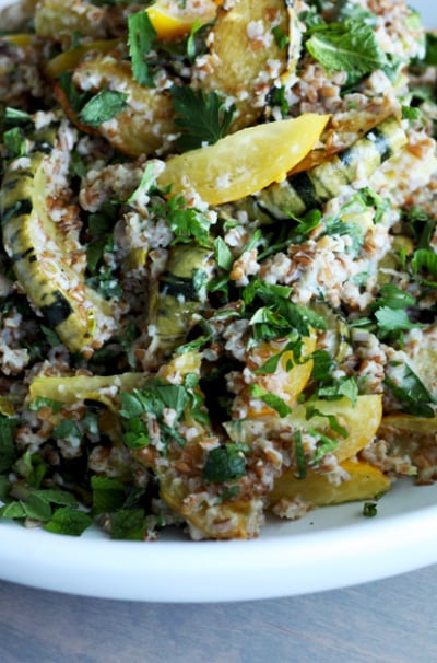 Delicata Squash & Lime Bulgur Salad