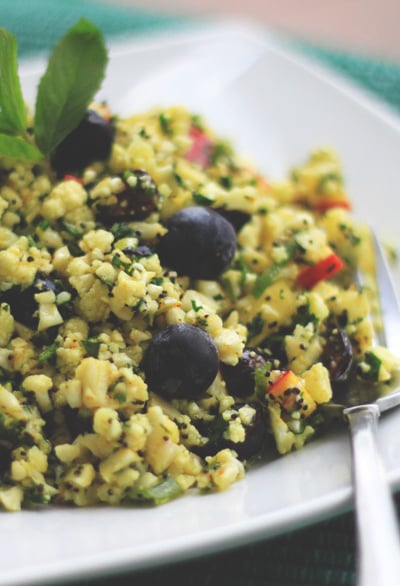 Cauliflower “Couscous” Salad
