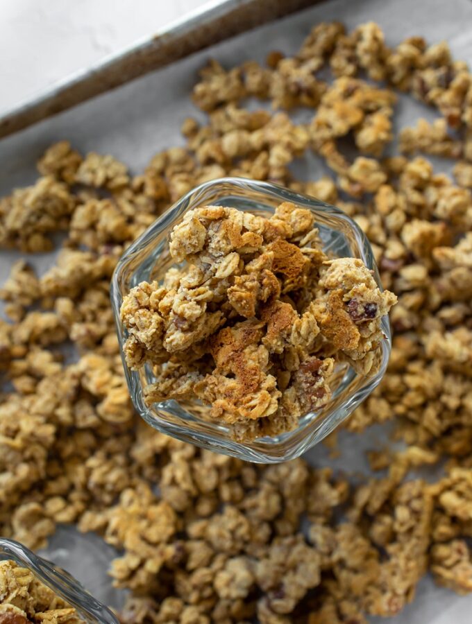 Healthy Oil-Free Granola (So buttery!)