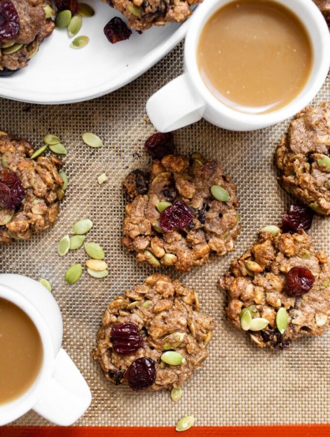 Vegan Breakfast Cookies (Oil-free and Gluten-free!)