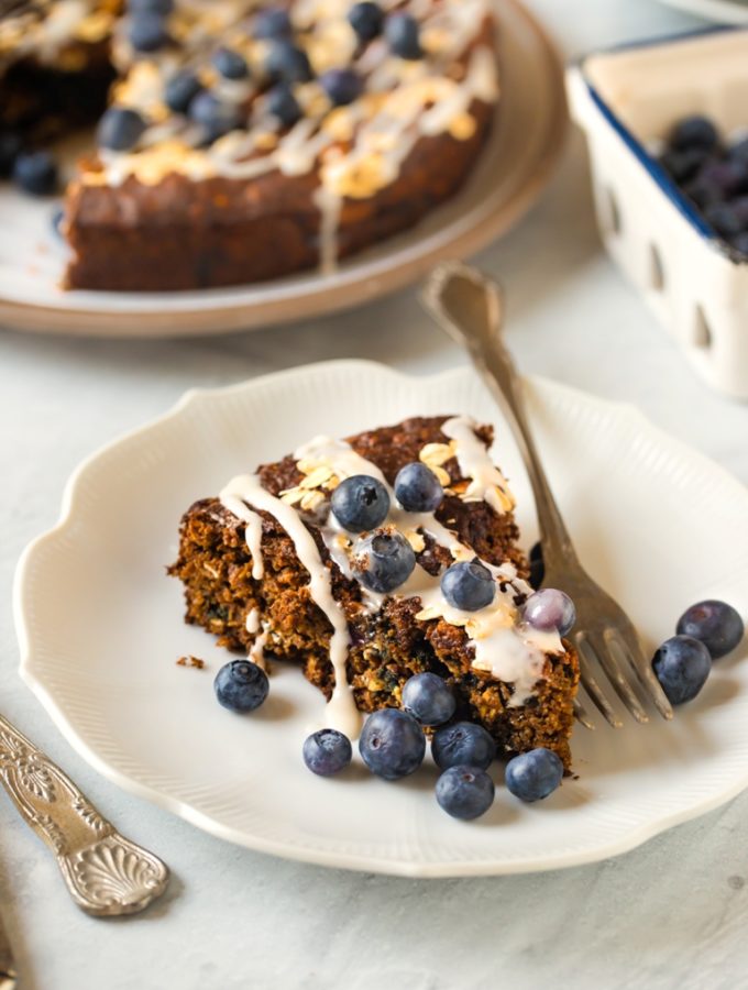 Vegan Berry Breakfast Cake