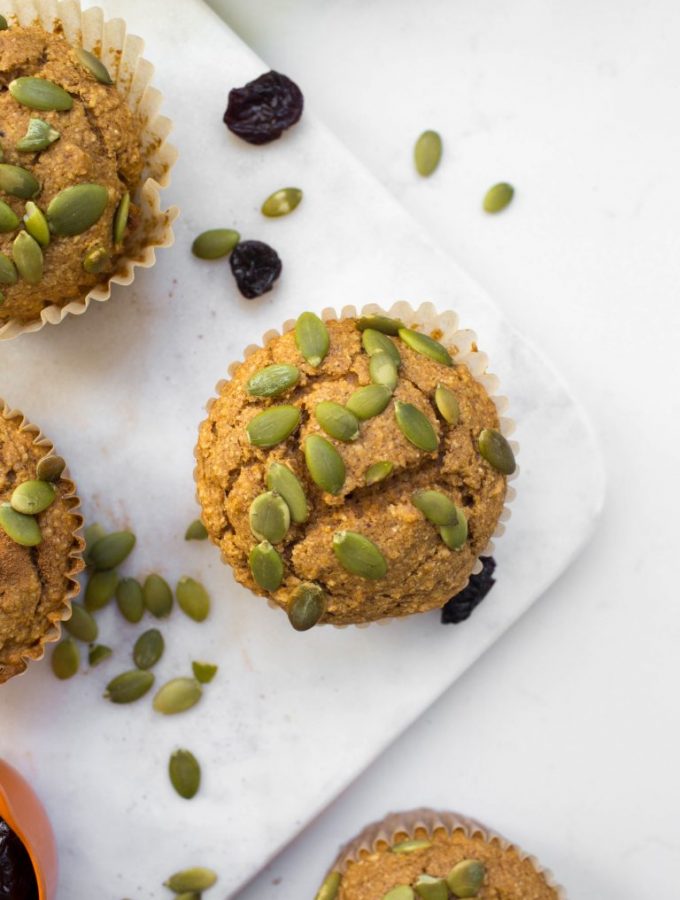 Vegan Pumpkin Muffins (Oil-free)