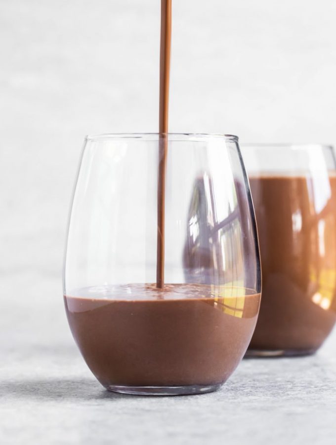 Homemade Vegan Chocolate Milk