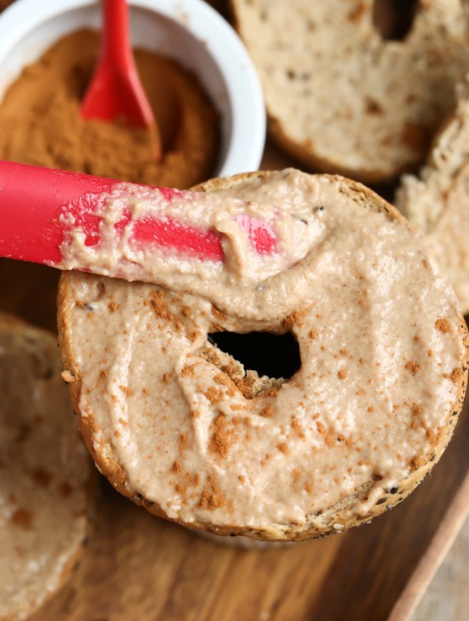 Vegan Apple Cinnamon Cream Cheese