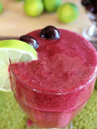 Cherry Lime Slushie