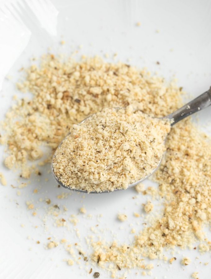 Vegan Lemon Parmesan Cheese
