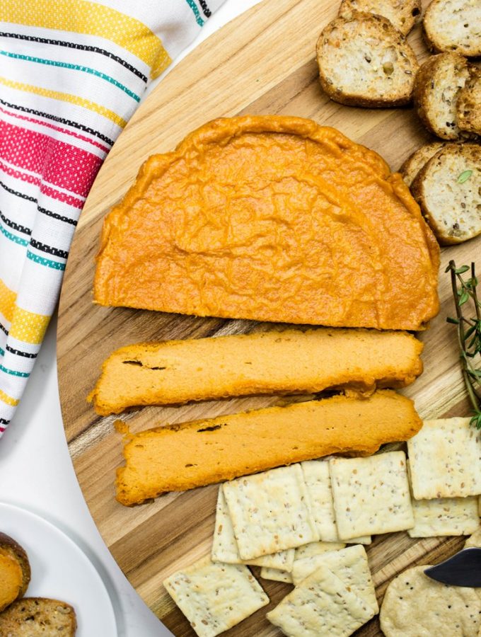 Vegan Baked Smoky Cashew Cheese