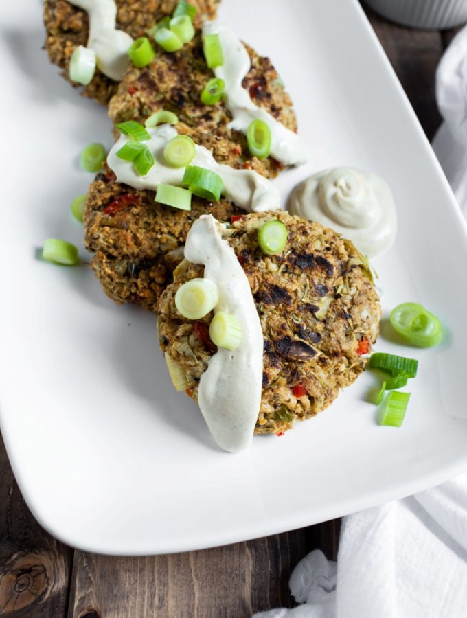Vegan Crab Cakes with Aioli