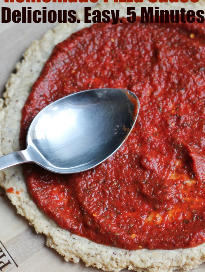 Easy Oil-free Homemade Pizza Sauce