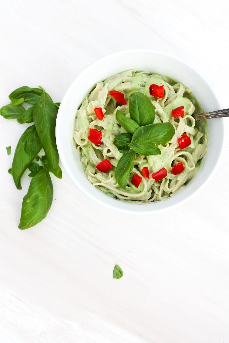 Vegan Basil Cream Sauce