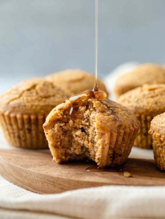 Vegan Cornbread Muffins (Gluten-free)