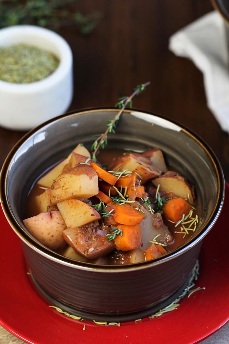 Hearty Vegan Stew (Rich and Savory!)