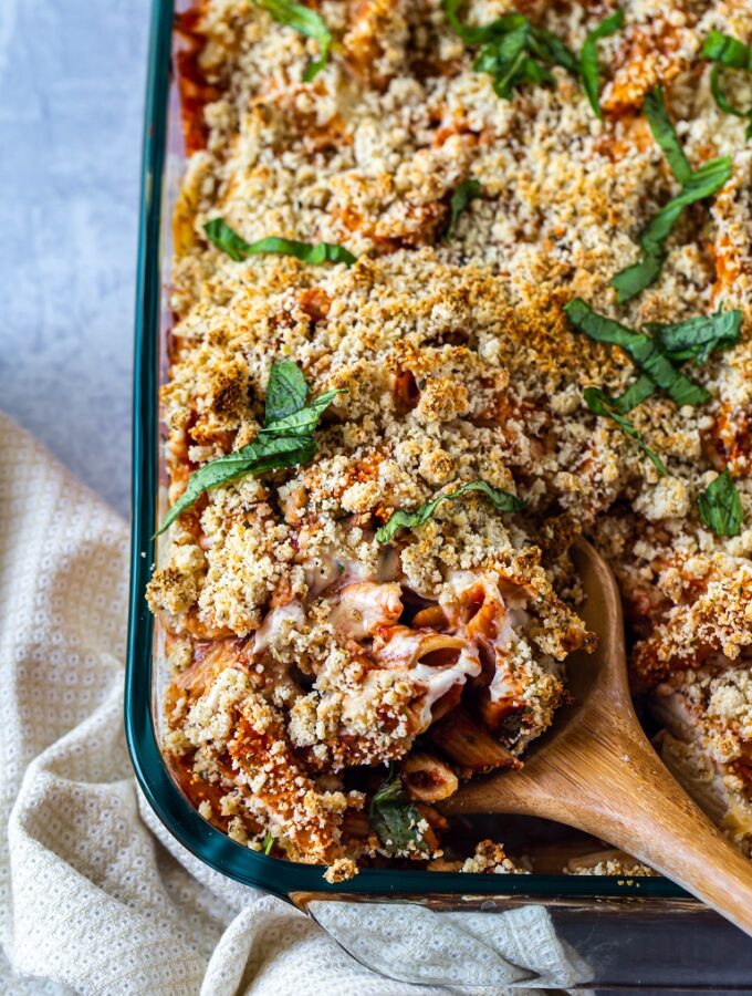 Amazing Vegan Baked Ziti (All Whole Foods!)
