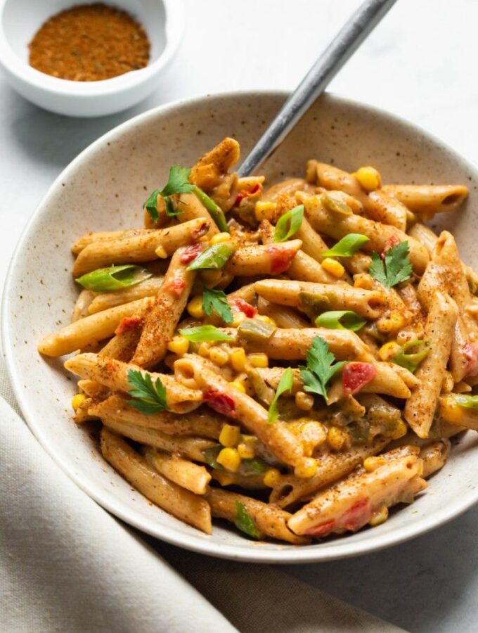 1 Pot Vegan Creamy Cajun Pasta