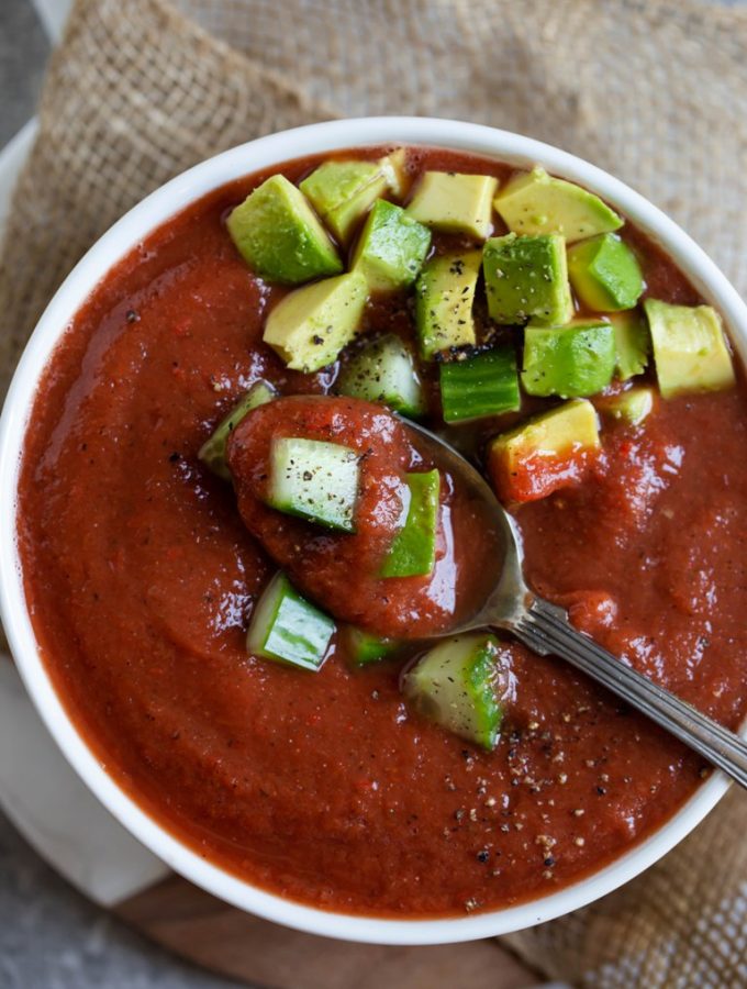 Chilled Tomato Summer Soup