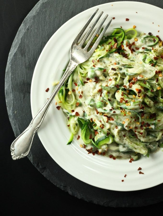 Nut-Free Vegan Garlic Alfredo Sauce