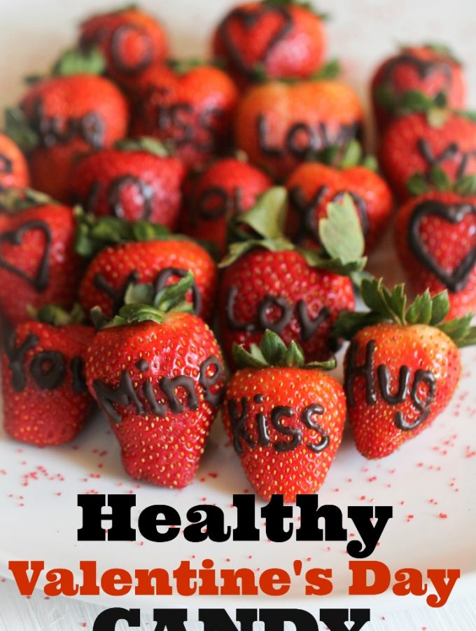 Healthy Valentine’s Day Candy-Strawberries