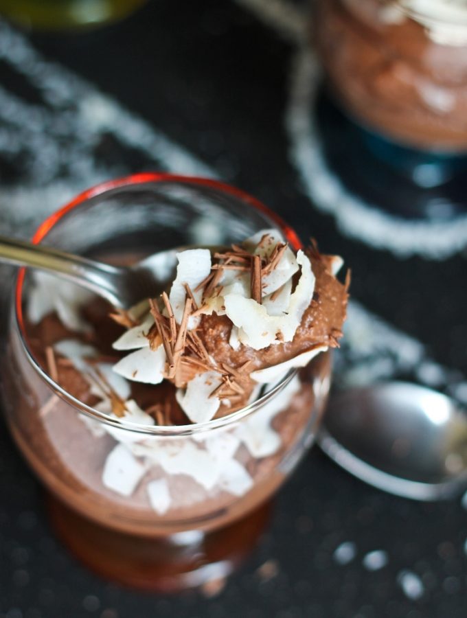 Vegan Almond Joy Pudding
