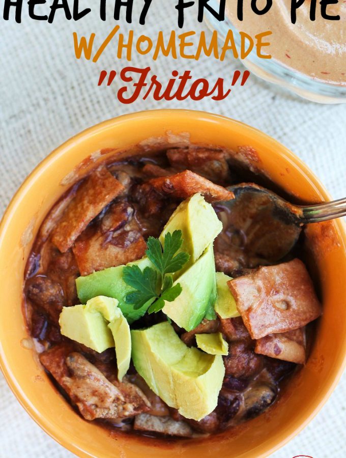 Healthy Vegan “Frito” Pie